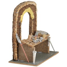 Blacksmith's shop cm 15x8.2x15.5 h height, shop, blacksmith 2