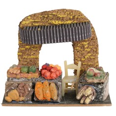 Ambientazione Fruttivendolo cm 15x8x12,5 h altura, producto