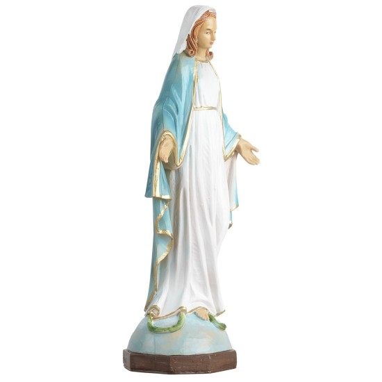 Maria Immacolata 25 cm Euromarchi base, altezza, euromarchi