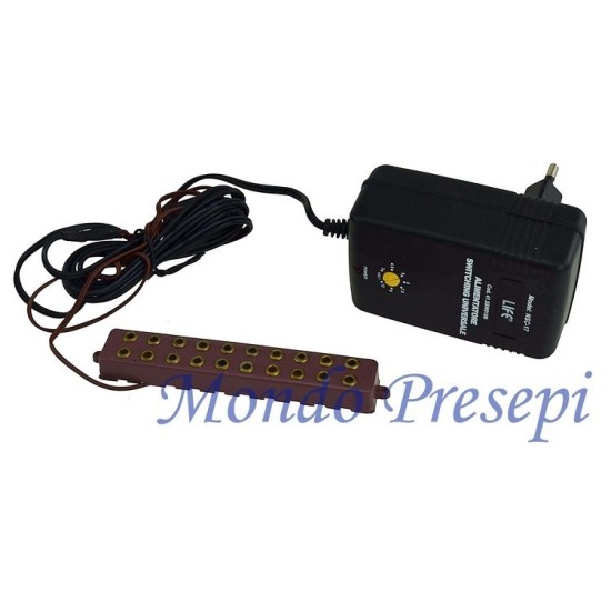 Transformer with power strip 10 seats with variable voltage