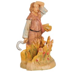 Contadino con falce 12 cm Fontanini 2