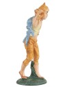 Woodsman with a bundle on shoulders 15 cm Euromarchi