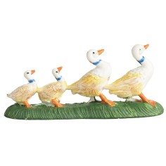 Famiglia di anatre serie 10 cm