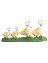 Famiglia di anatre serie 10 cm