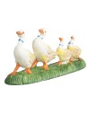 Famiglia di anatre serie 10 cm