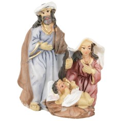 Natività in blocco cm 6 in resina