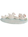 Familia de cisnes serie 10 cm