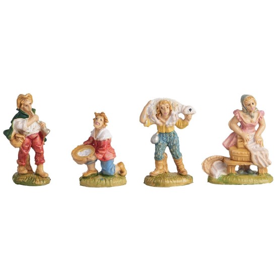 copy of Set of 5 4 cm figurines for nativity scene