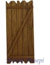 Puerta de madera cm 5x11