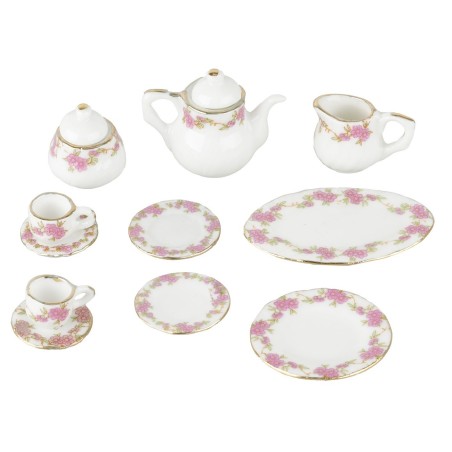 Set da tè e caffè in porcellana 11 pezzi