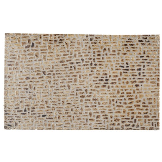 Parete pietre piccole in resina con fughe 25,5x15,5 cm