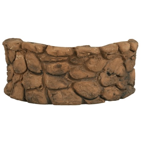 Muretto ad arco in terracotta cm 12,5x5,5 h minuterie presepe