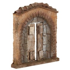 copy of Façade with arch and door 14.5x3.5x17.5 cm h for 8-10 2