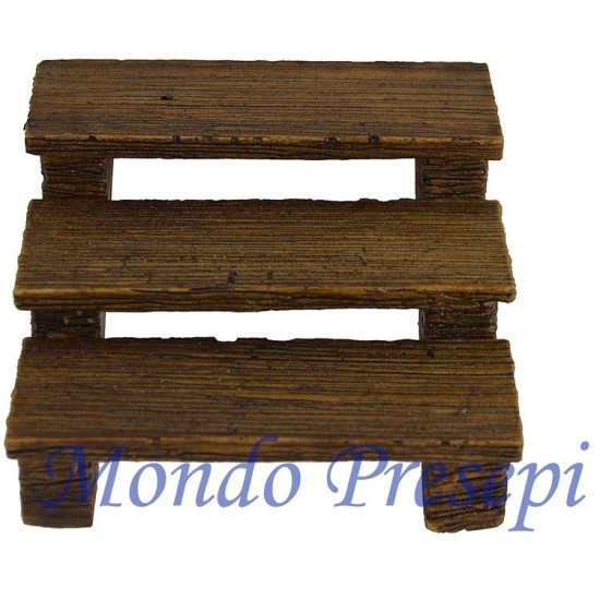 Scala 3 gradini Mondo Presepi