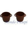 Conjunto de 2 cubas de PVC Ø cm 2,7