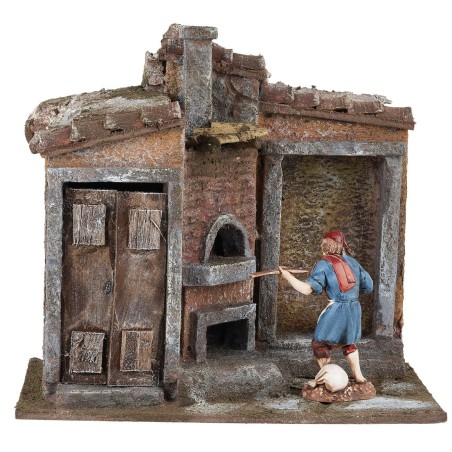 Bottega per fornaio o pizzaiolo cm 22,5x15x20 h fornaio