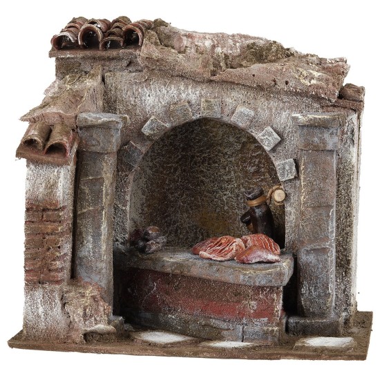 Bottega del macellaio cm 20x14,5x18 h
