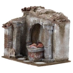 Bottega del macellaio cm 20x14,5x18 h legno, polistirene 2