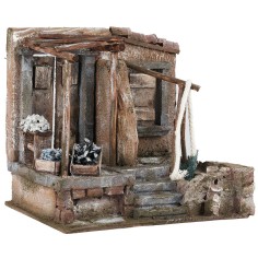 Bottega del pescivendolo cm 20x14,5x18 h bottega, pescivendolo 2