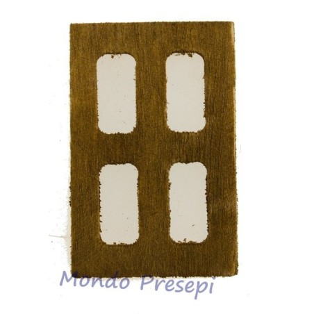 Wooden window mignon cm 3x4,5