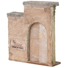 Facciata casa con portone cm 14,7x4x16,7 h altezza 2