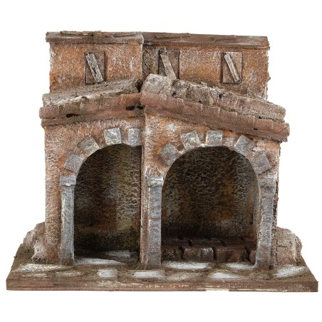 Ambientazione per botteghe cm 19,5x14,5x18 h. 