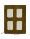 Finestra in legno piccola cm 3,5x4,5