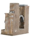 Palestinian building with staircase, dimensions 21x15x31.5 cm