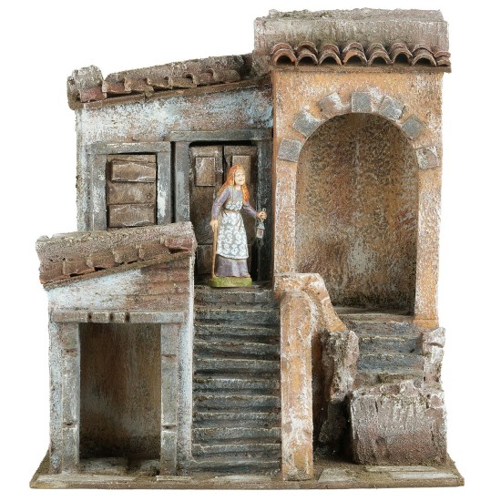 copy of Casa con portici e balcone