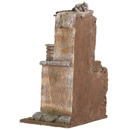 Gruppo di case rustico per statuine della serie 10 cm altezza