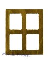 Ventana de madera grande de 5x6 cm