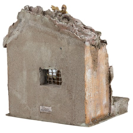 Cabaña con estatuas serie 10 cm de altura, serie, cabaña