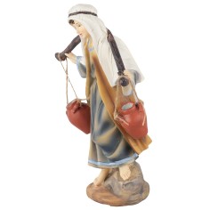 Acquaiolo in resina 15 cm base, resina, reale, altezza 2