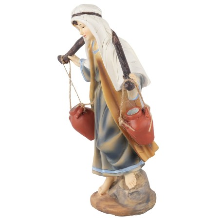 Acquaiolo in resina 15 cm base, resina, reale, altezza