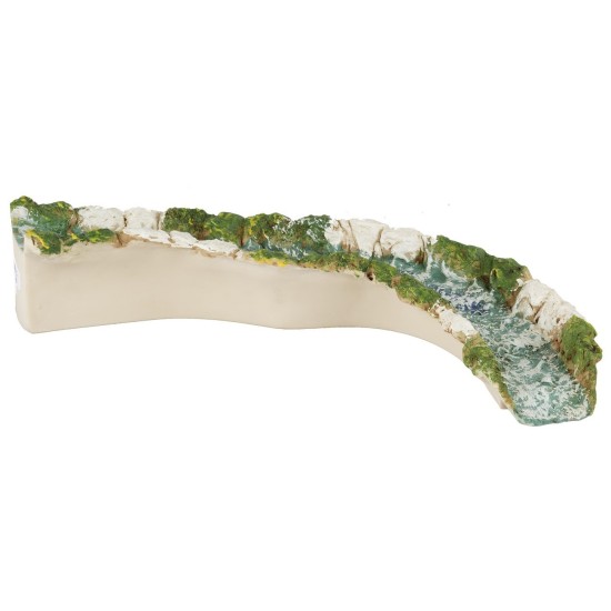 River in the resin - Curve to the right 50 cm