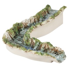 Fiume in resina - Curva sinistra cm 50 Mondo Presepi