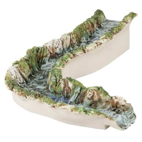 River in the resin - Curve left 50 cm