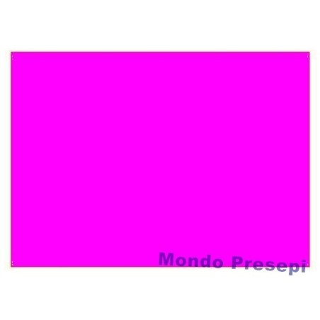 Gelatina Rojo magenta cm 25x30 Mundo Pesebres