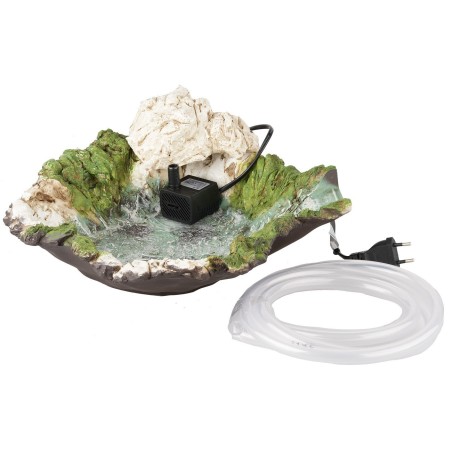 Río de resina - Lago para belén ø cm 37 con bomba - belén hazlo