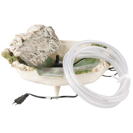 Fiume in resina - Lago cm 46x40 con pompa Mondo Presepi