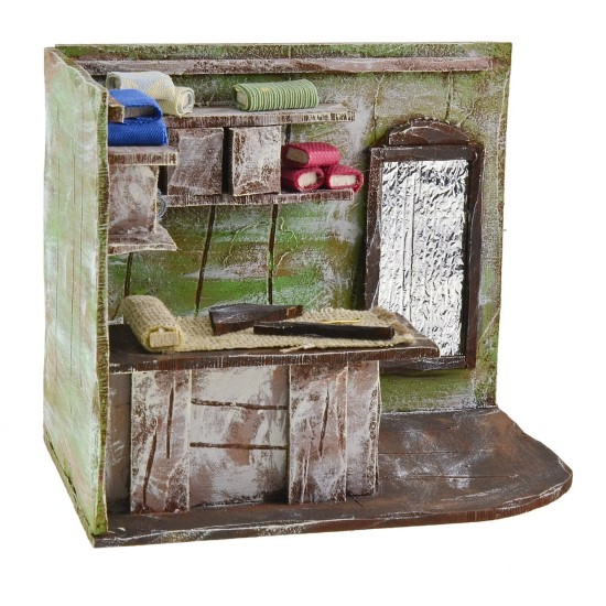 Bottega del sarto per statue 12 cm sarto, statue, legno