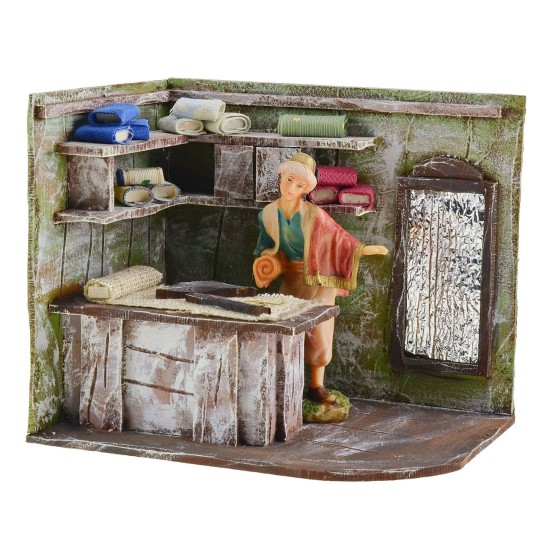 Bottega del sarto per statue 12 cm sono, sarto, bottega