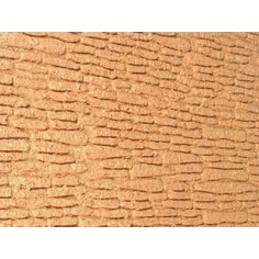 Panel de corcho de 100x50 cm con ladrillos irregulares