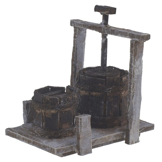 Burriera per statue 10 cm minuterie presepe, statue, legno