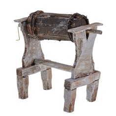 Butter churn for 12 cm nativity scene figurines, statues, height 2