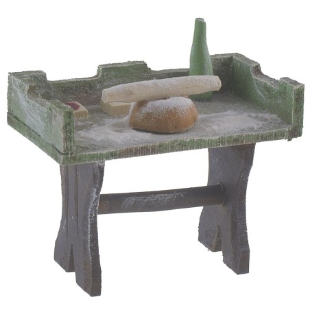 Banco pizzaiolo cm 6,5x4x7,5 h altezza, banco, statue