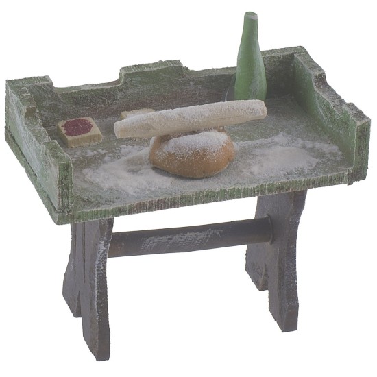 Banco pizzaiolo cm 6,5x4x7,5 h altezza, banco, statue, vostro