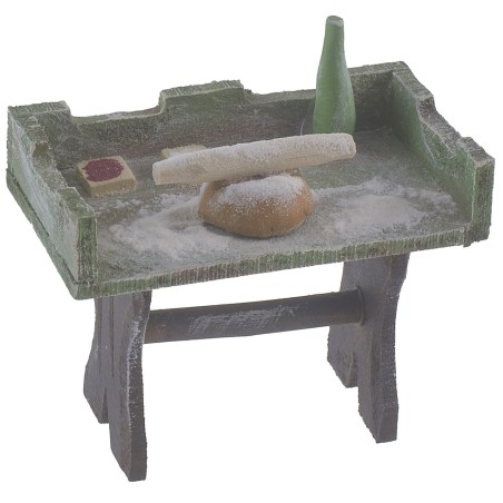 Banco pizzaiolo cm 6,5x4x7,5 h altezza, banco, statue