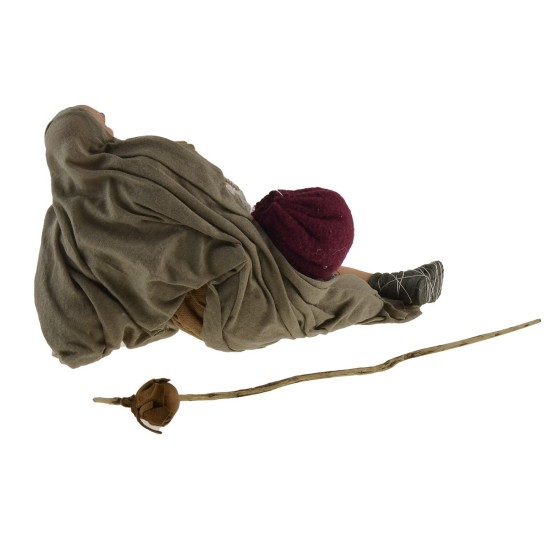 Mendicante storpio disteso serie 30 cm Pigini Mondo Presepi