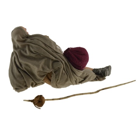 Mendicante storpio disteso serie 30 cm Pigini Mondo Presepi
